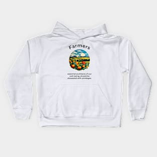 Appreciate farmers Kids Hoodie